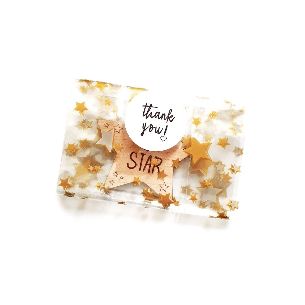 Gift Bag - Gold Star